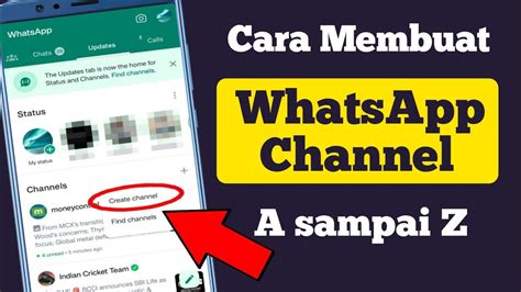 Bagaimana Cara Membuat Saluran WhatsApp Saya Panduan A Sampai Z