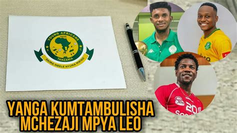 Yanga Yatangaza Kumtambulisha Mchezaji Mpya Leo Mkude Ngoma Na Kibabage