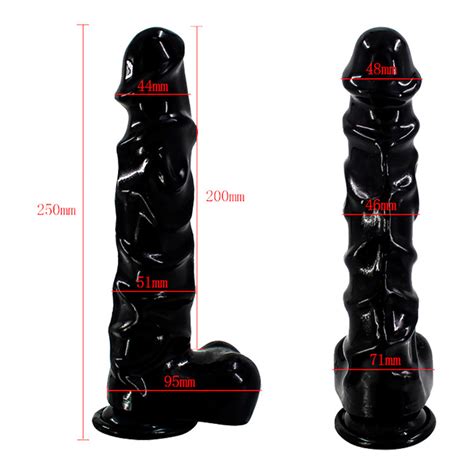 Thick Realistic Dildo With Suction Cup GUN OIL