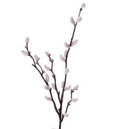 Artificial Pussy Willow Spray Gissa With Flowers Brown Cm Fake Trees