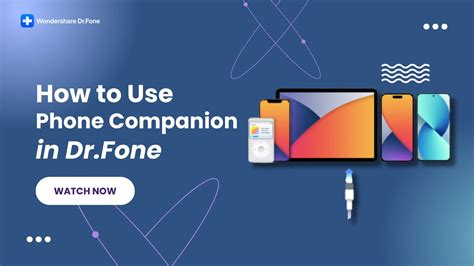How To Use Phone Companion In Drfone Youtube
