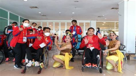 Atlet ASEAN Para Games 2022 Tinggalkan Solo Secara Bergelombang