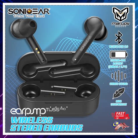 Sonicgear Earpump Tws Pro Manjoy Gadget