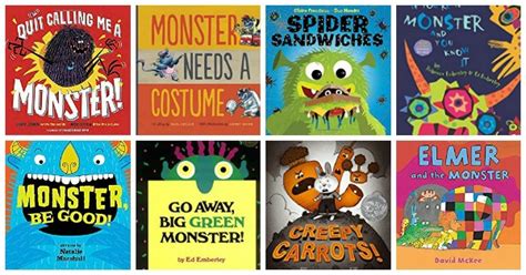 Not So Scary Monster Books for Kids - Preschool Inspirations