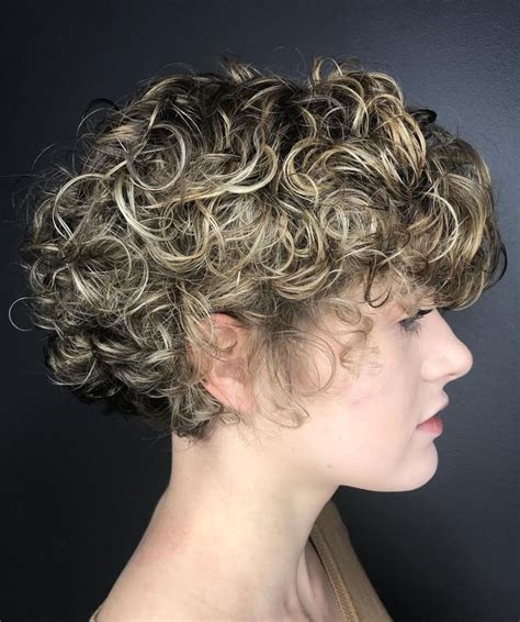 60 Most Delightful Short Wavy Hairstyles Short Blonde Curly Hair Short