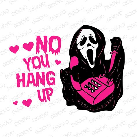 No You Hang Up Png Ghostface Png Scream Movie Png Horror Png