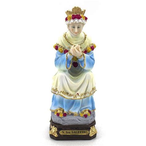 Imagem Nossa Senhora de La Salette Resina 17 cm Amém Decoração