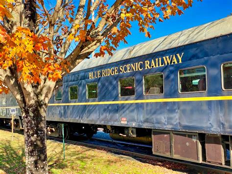 Hop a Scenic Mountain Train in Blue Ridge, Georgia