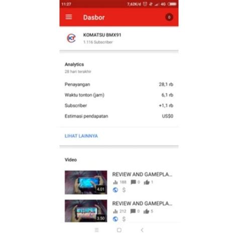 Jual Promo Akun Youtube Monetisasi Akun Youtube Murah