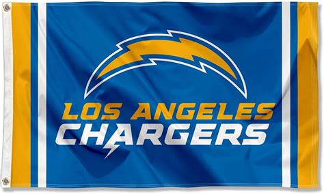 Los Angeles Chargers Wordmark 3x5 Outdoor Flag Sports