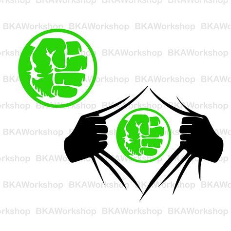 Hulk Fist Vector At Getdrawings Free Download