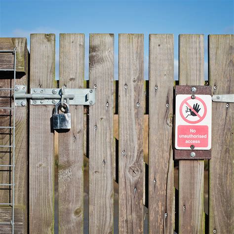 locked gate photograph  tom gowanlock pixels