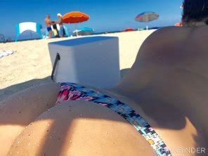 Sun Tanning Summer Vacation Sand Beach Porn Pic