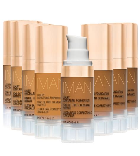 Iman Luxury Concealing Foundation Dark Skin Tone Skin Tones Luxury