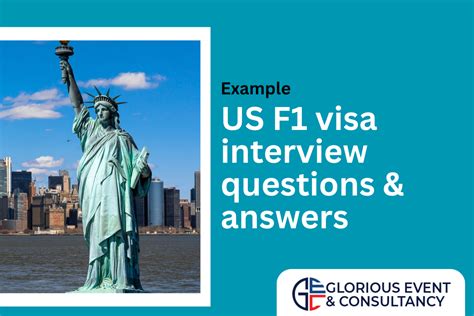 USA F1 Visa Interview Questions And Answers Glorious Event Consultancy