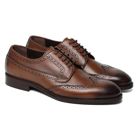 Купить Мужские дерби брогированные Bugatti, цвет коричневый, арт ...