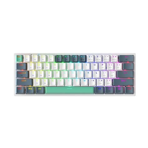 Machenike K B W Wireless Mechanical Keyboard Ansi Layout Hot Swappable Tri Mode Rgb