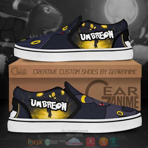 HOT Umbreon Pokemon Anime Slip On Sneaker Express Your Unique Style