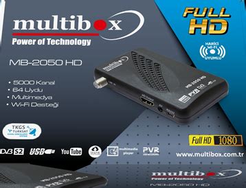 HD UYDU ALICILARI Multibox MB 2050 HD Uydu Alıcısı