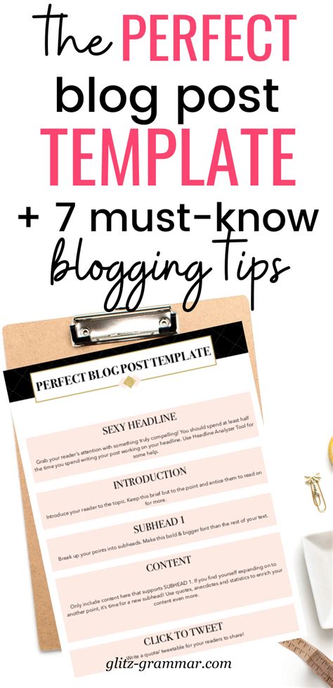 write  perfect blog post  blog post template artofit