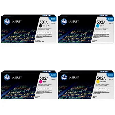 cmyk Imagerunner Hp Q6470a Set Toner Cartridges, For Laser Printer at ...