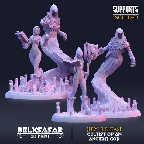 3D File Summoner Of The Ancient Spirits Nude Set X 43D Printable