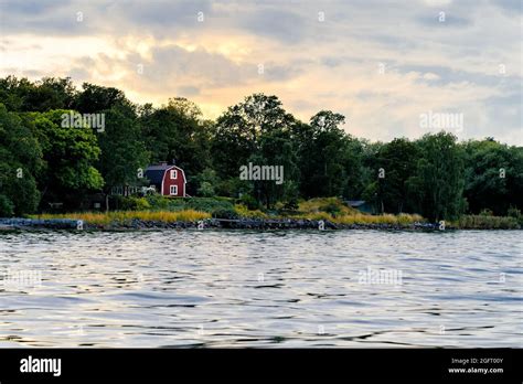 Picturesque Cottage In Stockholm Stock Photo Alamy