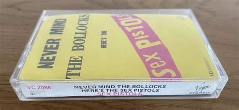 SEX PISTOLS CASSETTE Never Mind The Bollocks Aust Rel 1977 Tape Music TESTED 69 95 PicClick AU