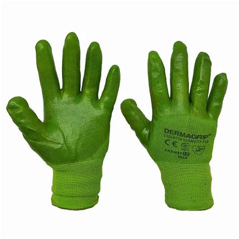 Перчатки рабочие Dermagrip с силиконовой пропиткой размер 10: продажа ...
