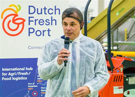 Minister Harbers Bezoekt Barendrecht Dutch Fresh Port