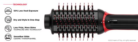 Revlon One Step Volumizer Plus Hair Dryer And Hot Air Brush Dry And Style Black Amazon