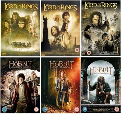 Complete The Lord Of The Rings Trilogy 1 3 Complete The Hobbit