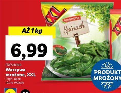 Promocja Szpinak liście freshona w Lidl