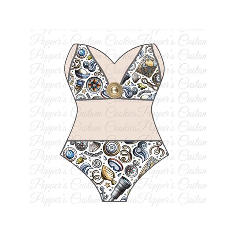Bikini HF Nautical The Design Studio For Kelly Cookie Co