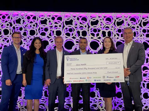MedTech Innovator Names Alva Health as 2021 Global Competition Winner
