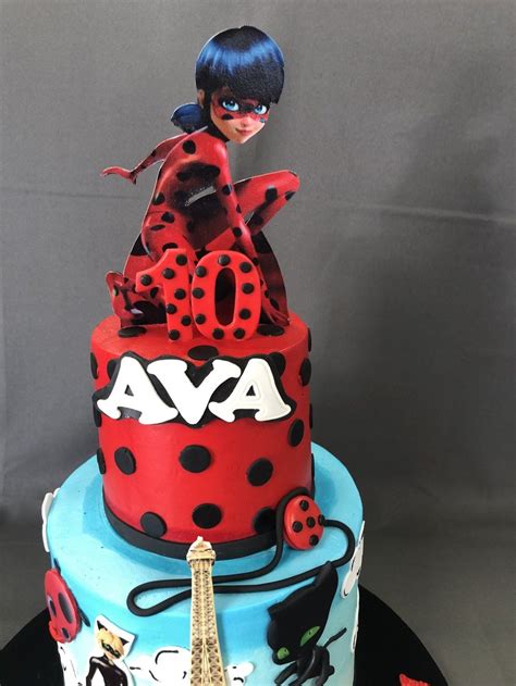 Miraculous Ladybug Birthday Cake — Skazka Cakes Lady Bug Birthday