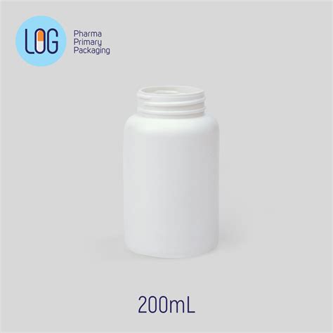 100ml HDPE Bottle 38mm NF White Round Pharma Primary Packaging