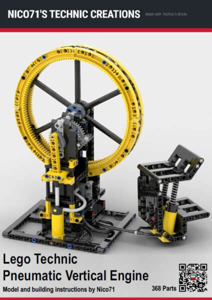 Vertical Lego Pneumatic Engine Nico S Technic Creations