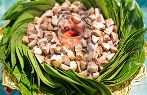 Decorated Areca Nut, Betel Nut Chewed With Betel Leaf Stock Image - Image: 53783343