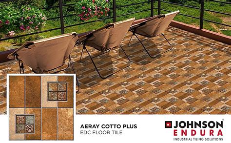 Johnson Endura Aeray Cotto Plus Glazed Vitrified Tile Edc Wall