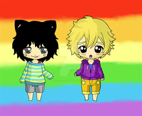 Kawaii Chibi Gay Couple By My Butler Sebby On Deviantart