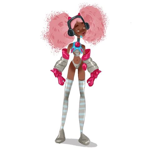 Иллюстрация Девочка персонаж в полный рост в стиле 2d, game dev