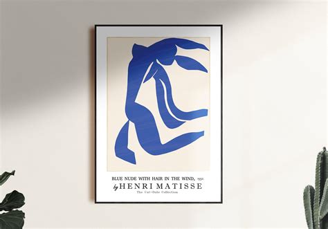 Henri Matisse Blue Nude Cut Out Collection Bauhaus Wall Print Matisse