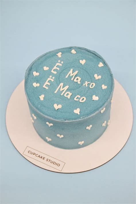 Торти з написами - привітаннями на свято - Cupcake Studio