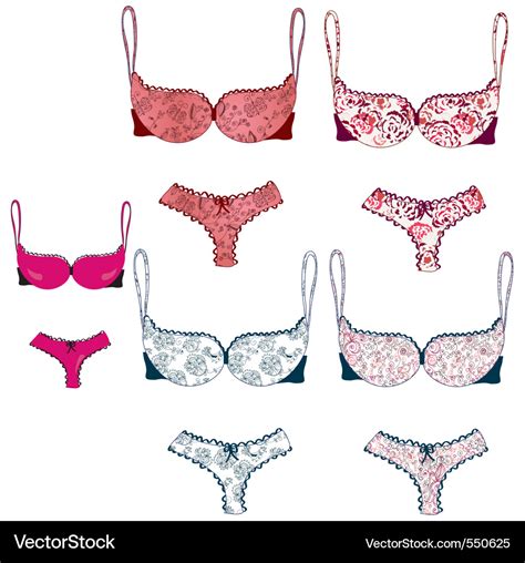 Lingerie Royalty Free Vector Image VectorStock