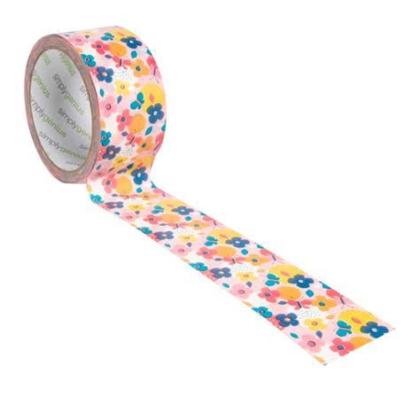 Simply Genius (Single Roll) Patterned Duct Tape Roll Craft Supplies for ...