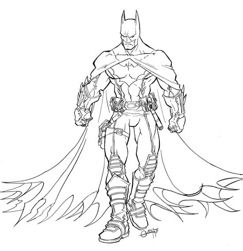 Free Printable Batman Coloring Pages For Kids