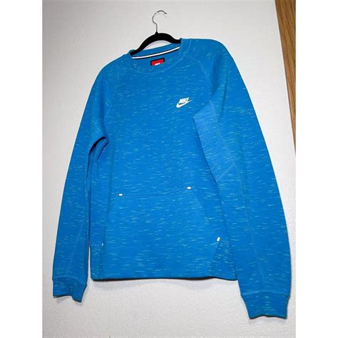 Blue Nike Crewneck In Excellent Condition Size Depop