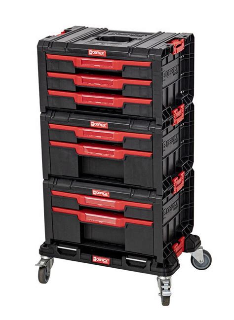 Skrzynka narzędziowa na kółkach zestaw Qbrick PRO Drawer Set 1