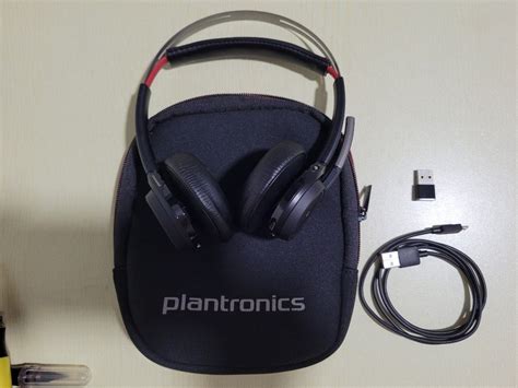 Plantronics Voyager Focus Uc B825 Wireless Noise Cancelling Headset Audio Headphones